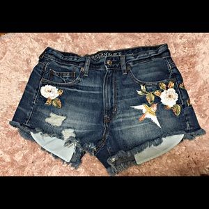 American Eagle High Rise Shorts